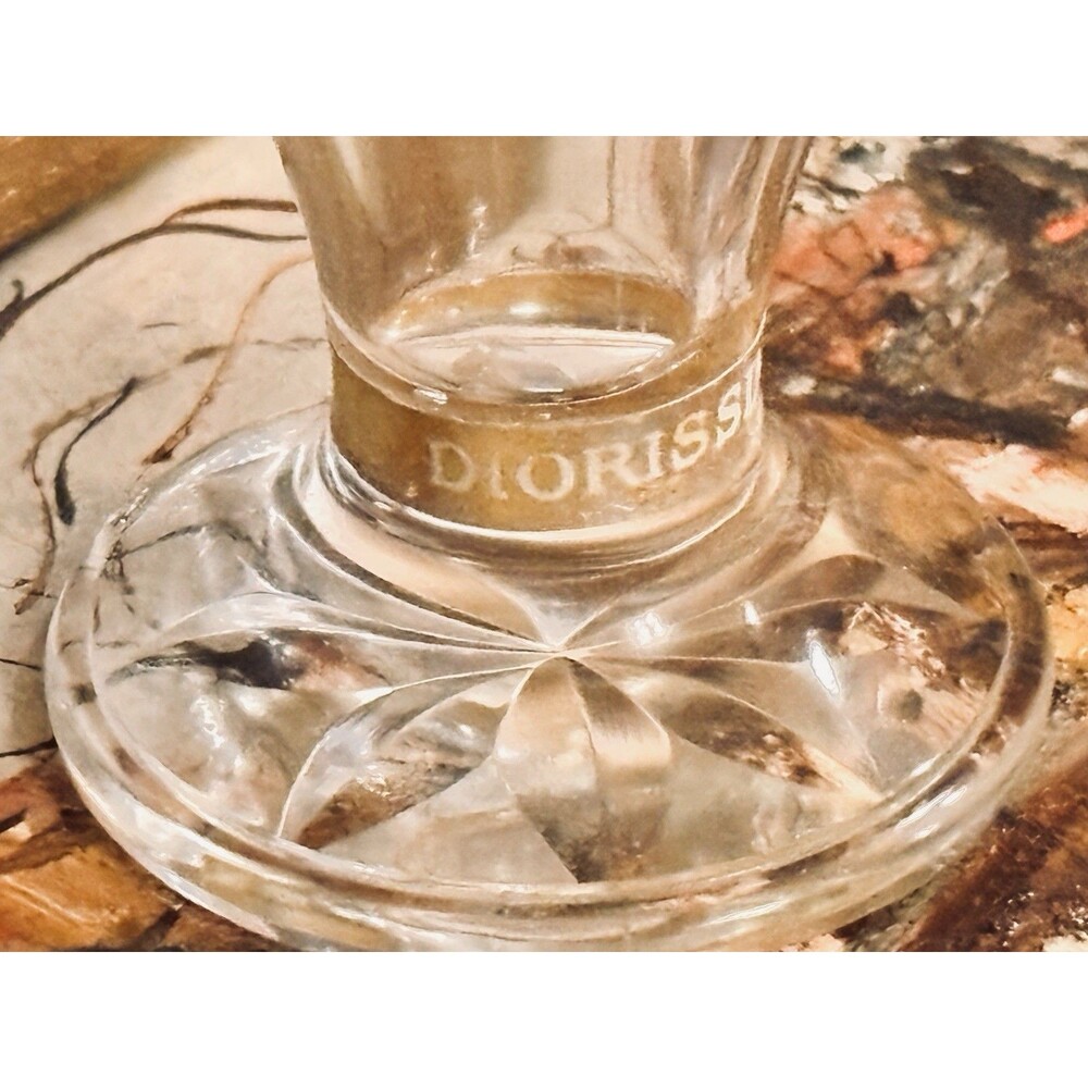 Christian Dior  VTG RARE Diorissimo Baccarat Amphora Perfume Bottle France 5.75” - Picture 5 of 15
